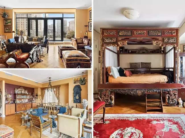 NYC penthouse comes with vintage furniture