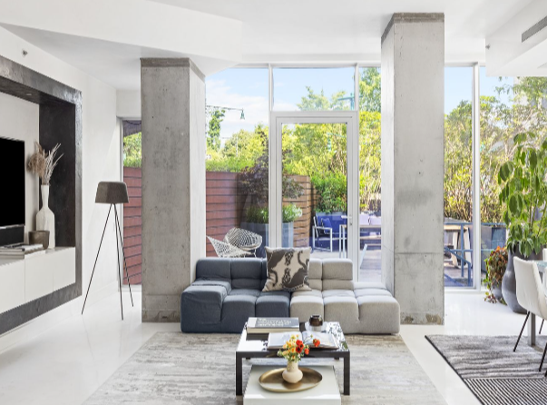 Sleek & Modern Tribeca Duplex